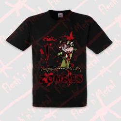 FnM I Love Zombie T shirt