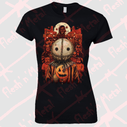 PS Trick or Treat ladies fit T Shirt