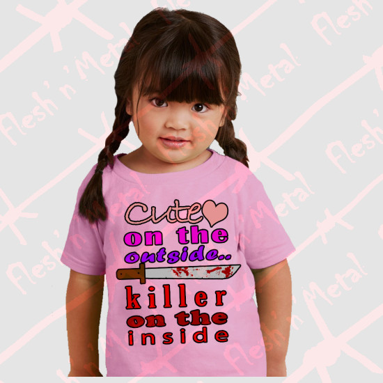FnM Cute on the outside Kids T shirt