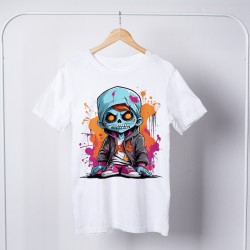 Zombie Round Neck T-shirt 1042