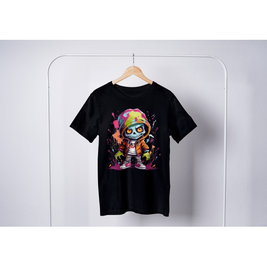 Zombie Round Neck T-shirt 1040