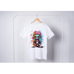 Zombie Round Neck T-shirt 1039