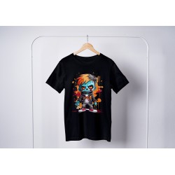 Zombie Round Neck T-shirt 1038