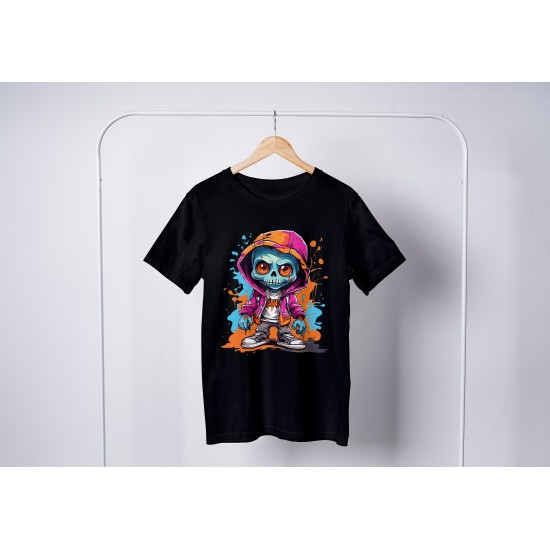 Zombie Round Neck T-shirt 1027