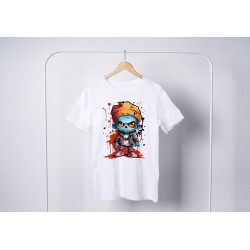 Zombie Round Neck T-shirt 1032