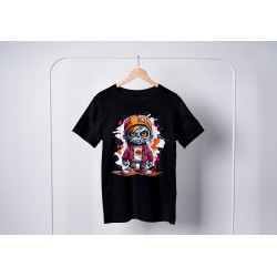 Zombie Round Neck T-shirt 1034