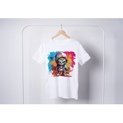 Zombie Round Neck T-shirt 1036