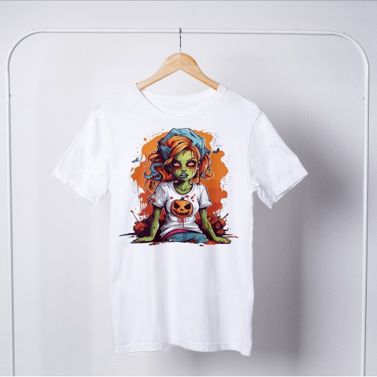 Zombie Round Neck T-shirt 1053