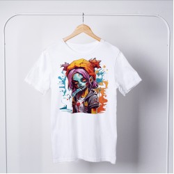 Zombie Round Neck T-shirt 1054