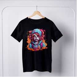 Zombie Round Neck T-shirt 1055