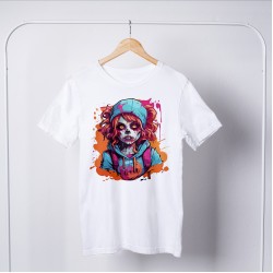 Zombie Round Neck T-shirt 1055