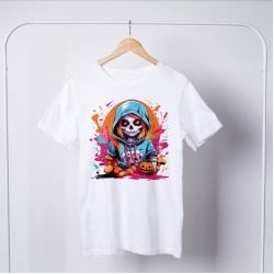 Zombie Round Neck T-shirt 1058