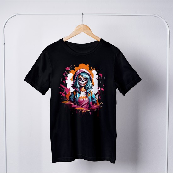 Zombie Round Neck T-shirt 1059