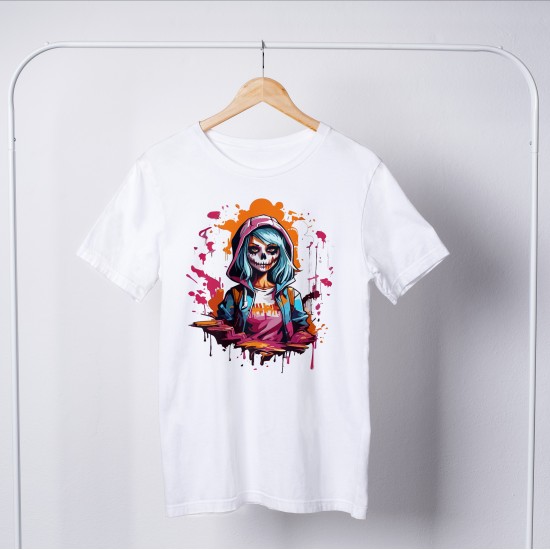 Zombie Round Neck T-shirt 1059