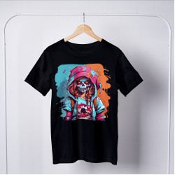 Zombie Round Neck T-shirt 1060