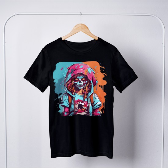 Zombie Round Neck T-shirt 1060