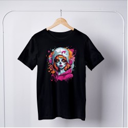 Zombie Round Neck T-shirt 1061