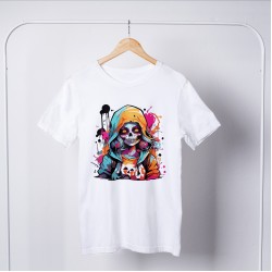 Zombie Round Neck T-shirt 1062