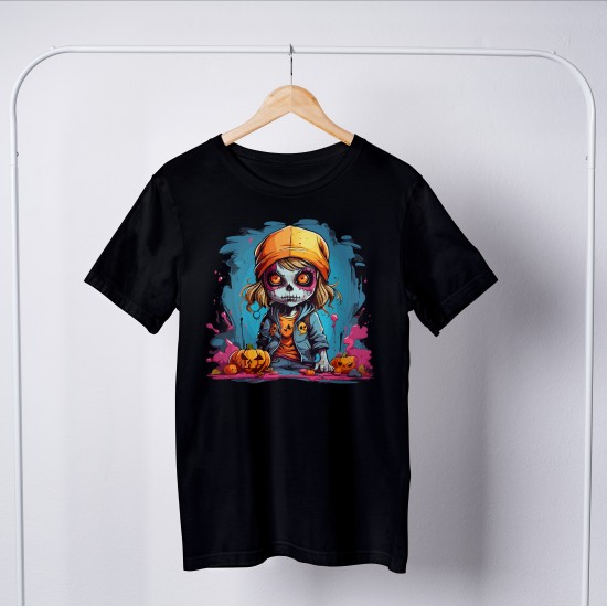 Zombie Round Neck T-shirt 1063