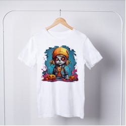 Zombie Round Neck T-shirt 1063