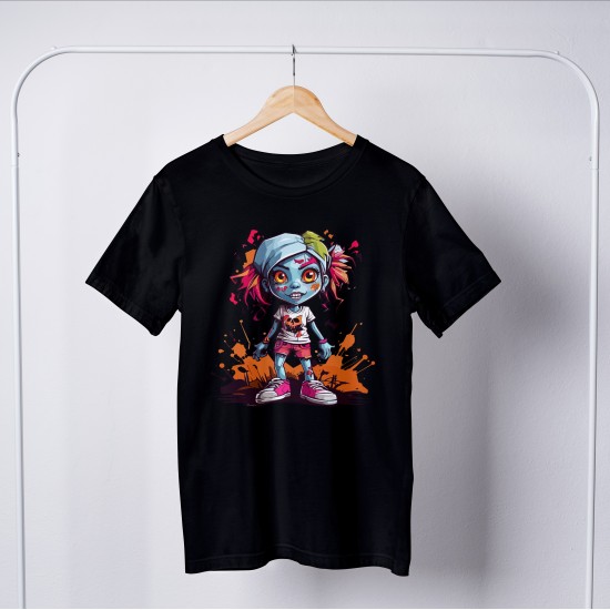 Zombie Round Neck T-shirt 1045