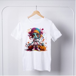 Zombie Round Neck T-shirt 1047