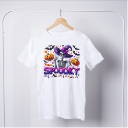 Zombie Round Neck T-shirt 1077