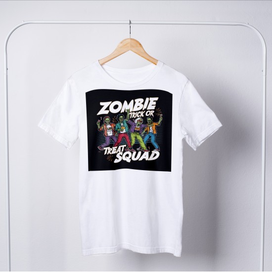 Zombie Round Neck T-shirt 1083